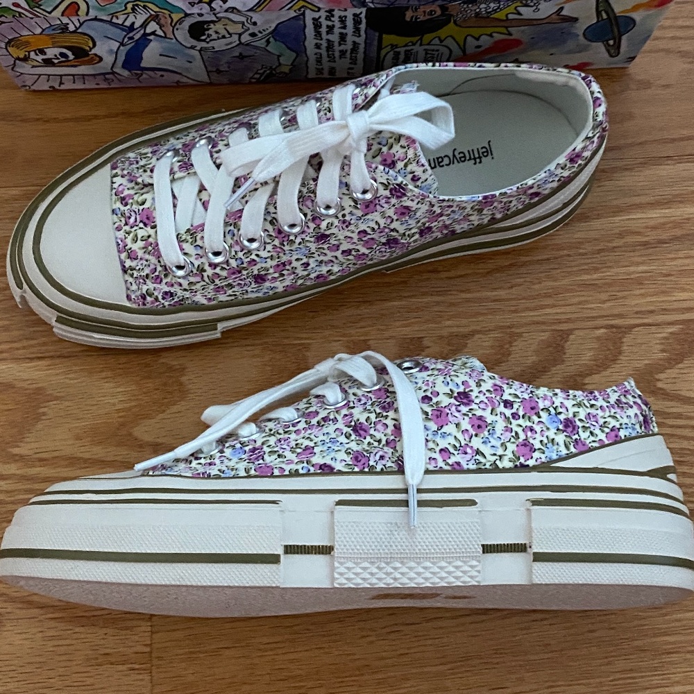 Jeffrey Campbell NIB Endorphin Platform Sneakers … - image 2